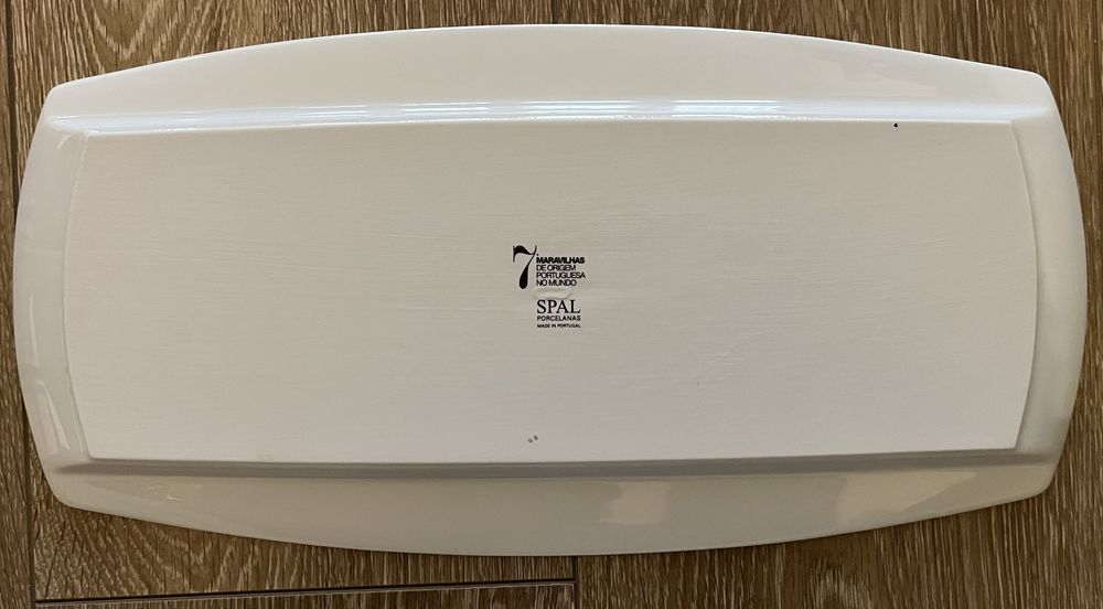 Travessa SPAL 7 Maravilhas porcelana NOVO
