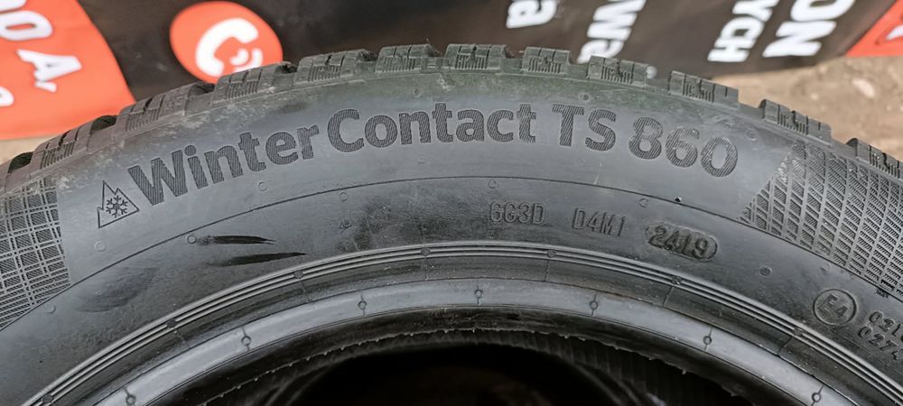 2 x opony (nr.1201) 185/60R16 86H Continental WinterContact TS860