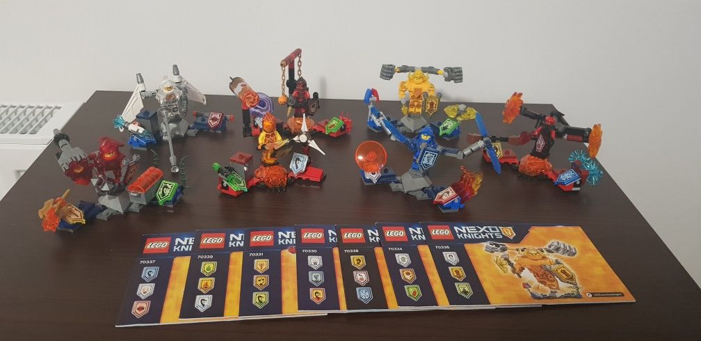 Lego Nexo Knights 7 zestawów
