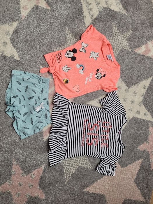 Sukienki spódniczki bluzy spodnie hm f&f smyk rozmiar  110