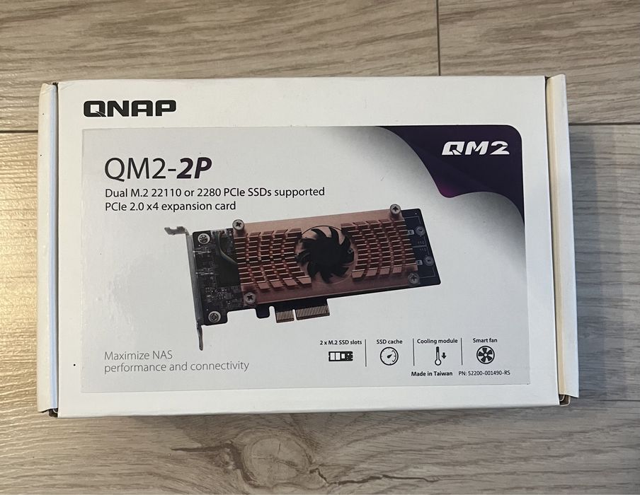 Плата розширення QNAP QM2-2P-244A