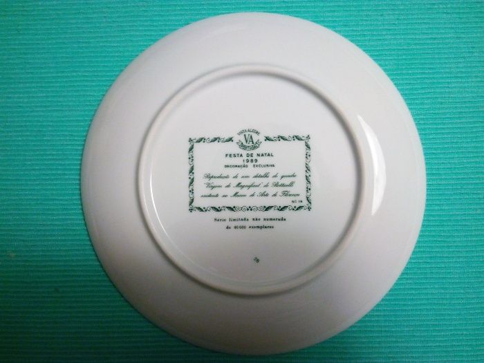 Prato Natal Vista Alegre [1989]