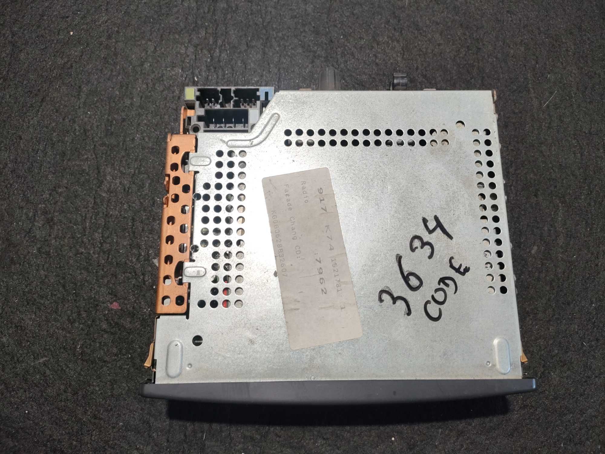 Renault radio Tuner list