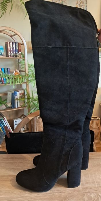 długie kozaki zamszowe rozm.39