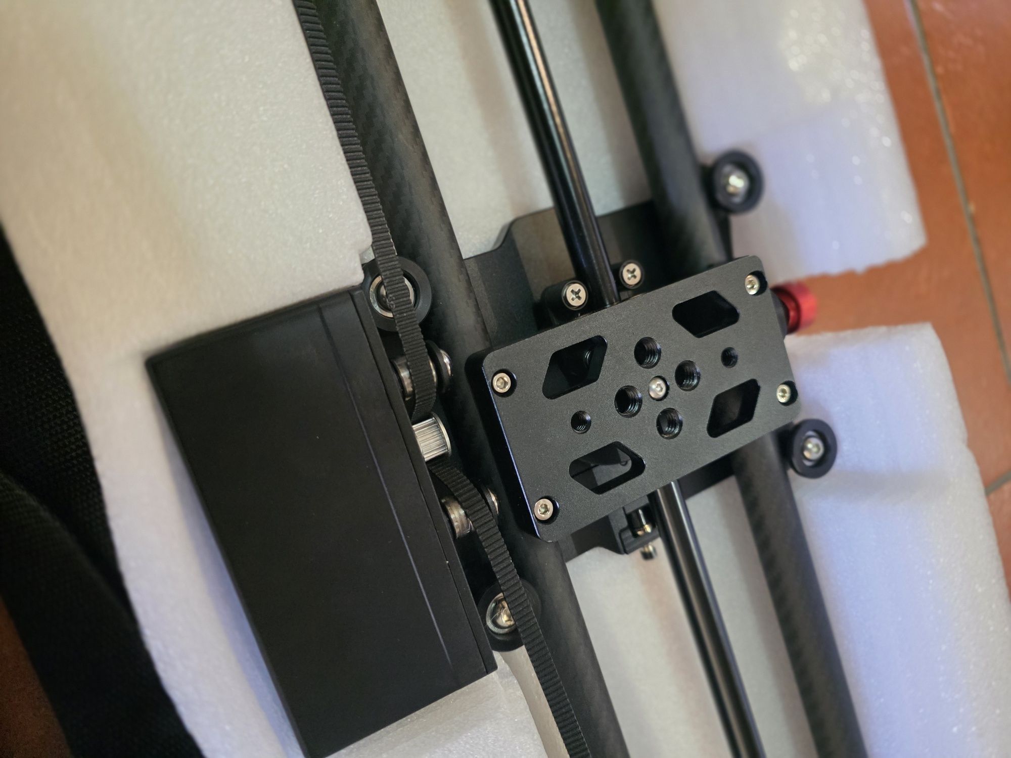 Slider Motorizado -  Profissional Fibra de Carbono