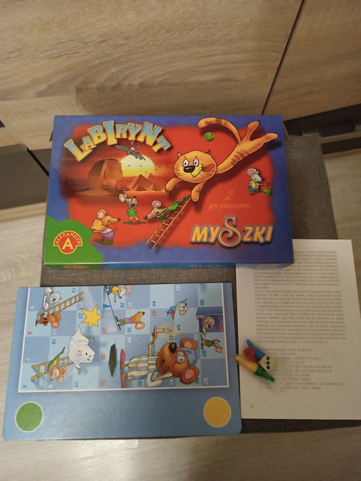 Gra myszki i labirynt, 5+, Alexander