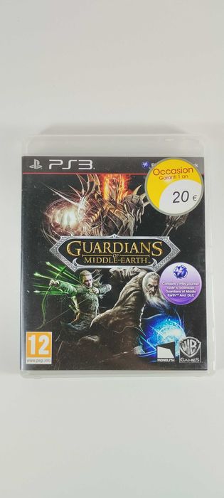 Guardians of Middle-Earth - Caixa e manual - PS3