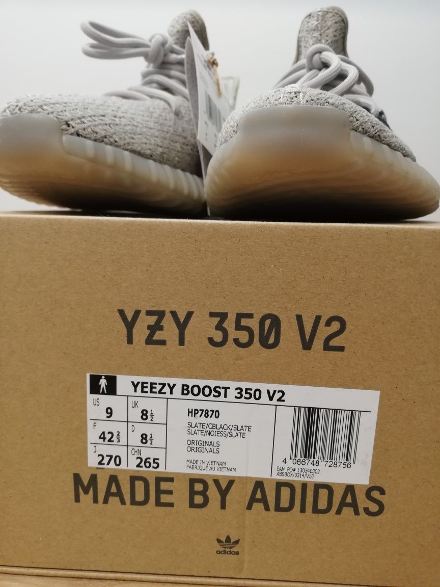 Adidas Yeezy 350 V2 Slate rozmiar 42 2 /3