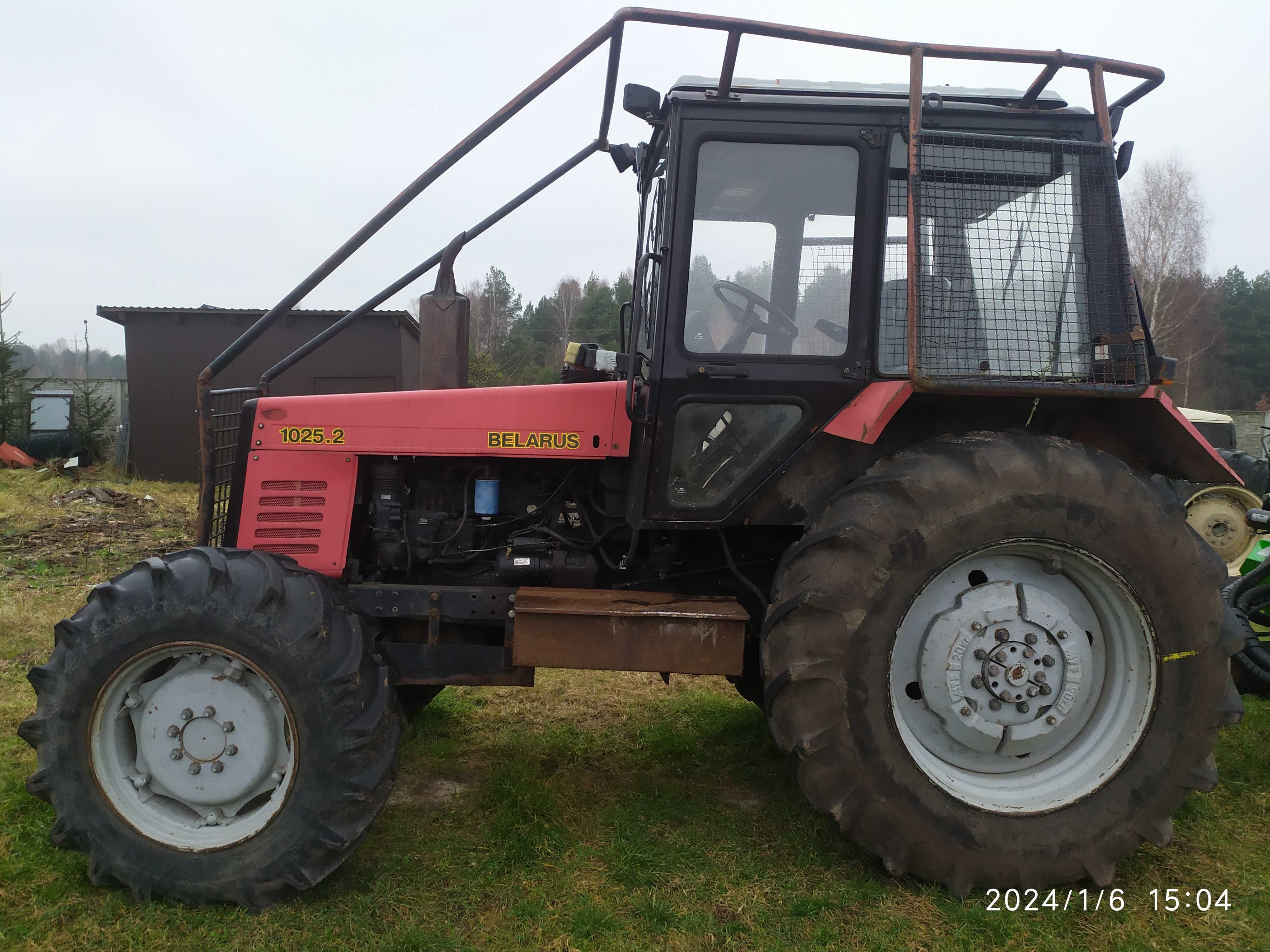 Belarus , MTZ 1025.2 Ciągnik leśny