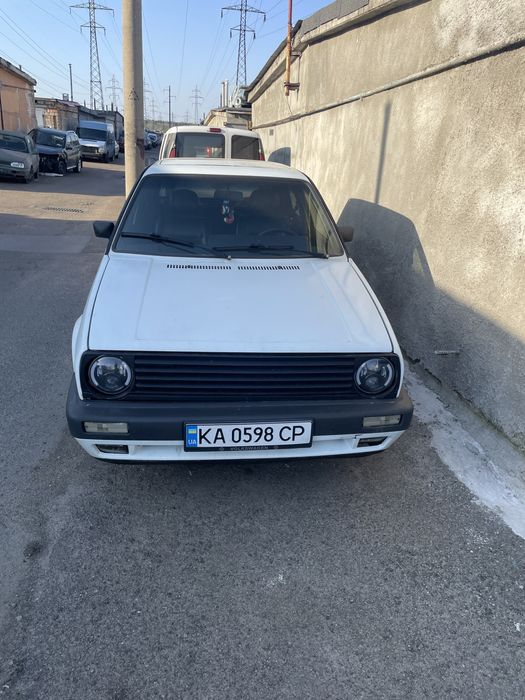 Volkswagen Golf 2 (компресор) drag racing