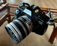 Canon eos 650 e objetiva 24-85mm ultrasonic