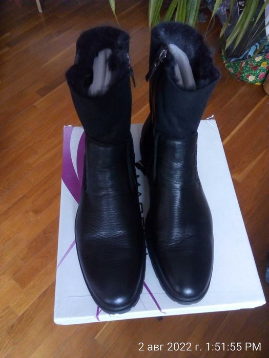 Ботинки зимние, кожаные "Magfini" 42 (Новые)