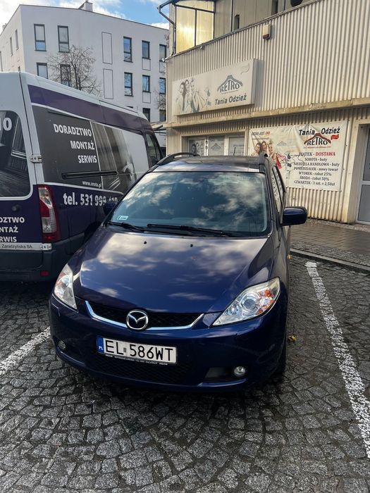 Mazda 5 Mazda 5 2.0D 2007 – odpala, jeździ, drobne naprawy do zrobienia