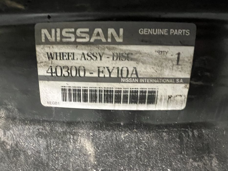 Диски NISSAN R16 5*114.3 ET40 оригінальні Кашкай Ліф 3 шт