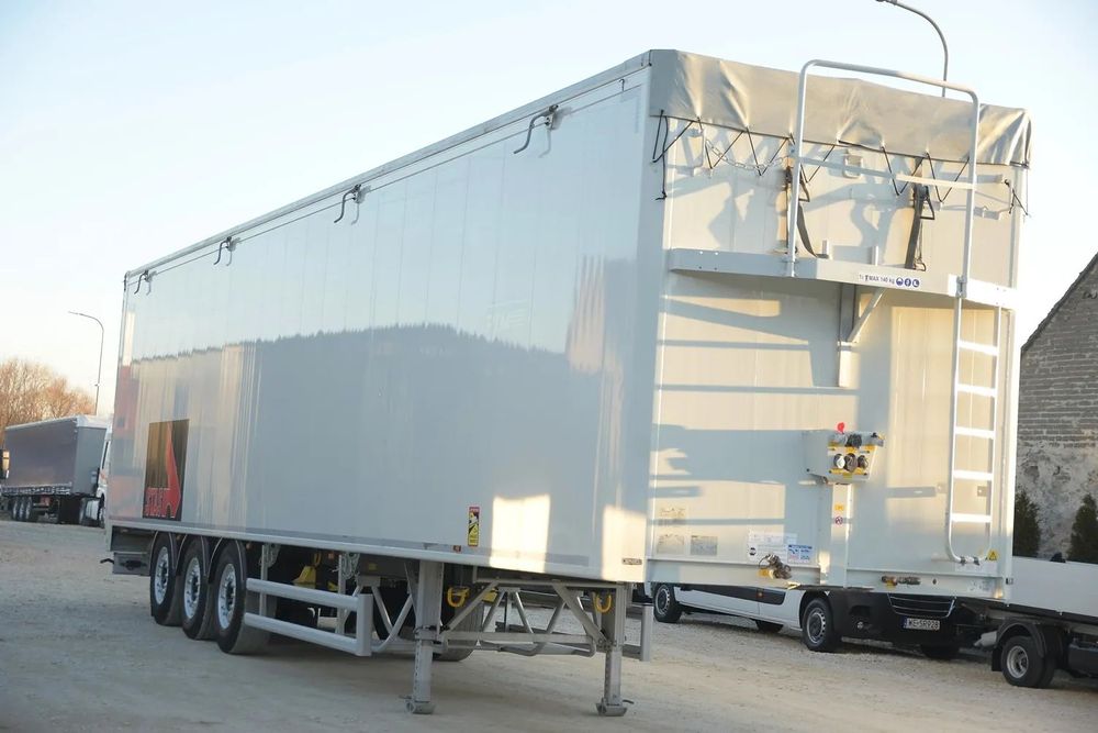 Stas Naczepa STAS S300ZX*RUCHOMA PODŁOGA*2019*2 osie podnoszone*IDEALNY STAN!