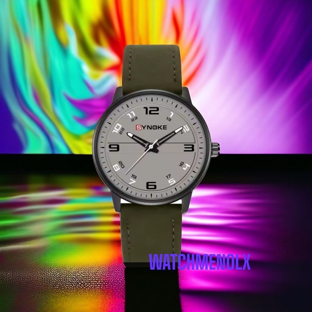 Zegarek synoke retro Army Green WR30M