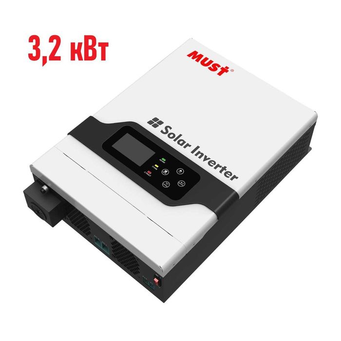 Гібридний інвертор MUST PV18-3224VPM II, 3.2 кВт, роздріб, опт
