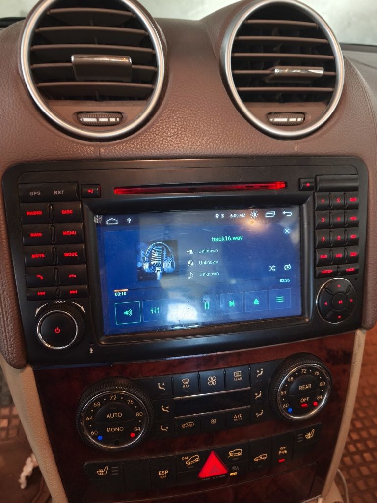 Radio Android Mercedes GL2009