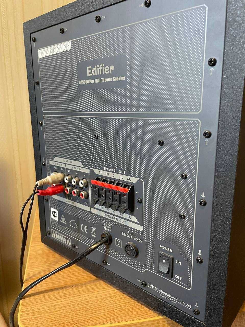 Акустична система Edifier DA-5000 Pro з пяти колонок