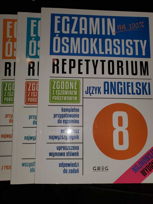 Repetytorium do egzaminu ósmoklasisty komplet