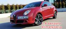 Alfa Romeo Mito Piękna czerwona MiTo, 1.4, 6 biegów