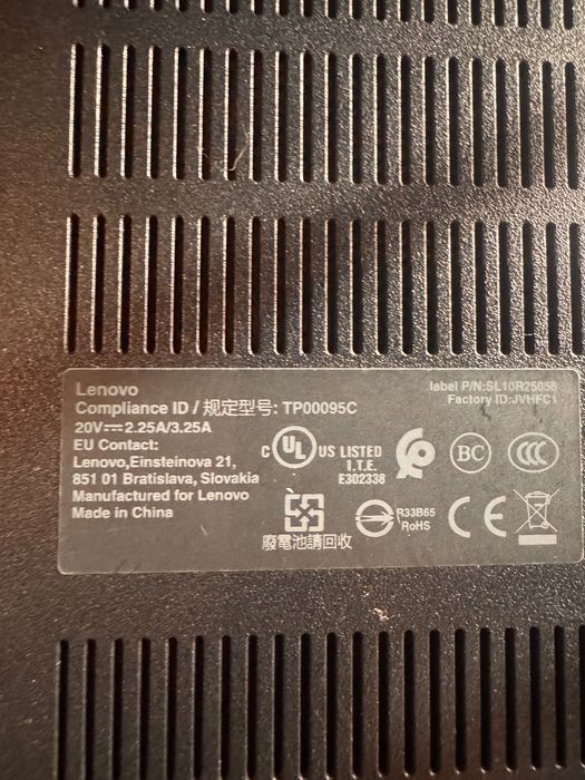 Computador lenovo thinkpad intel core i3 8th generation 8GB ram