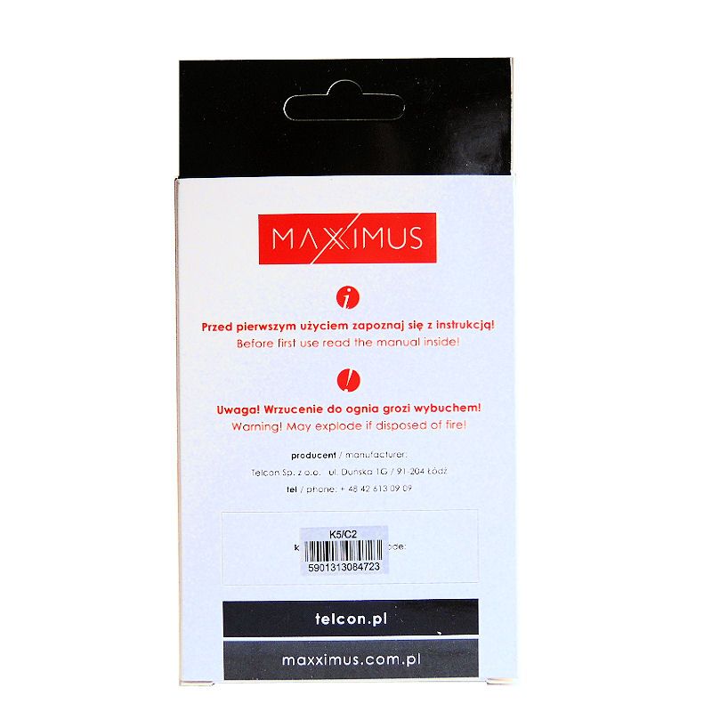 Bateria Maxximus Lenovo K5/C2/K5+ 2250Mah Bl259