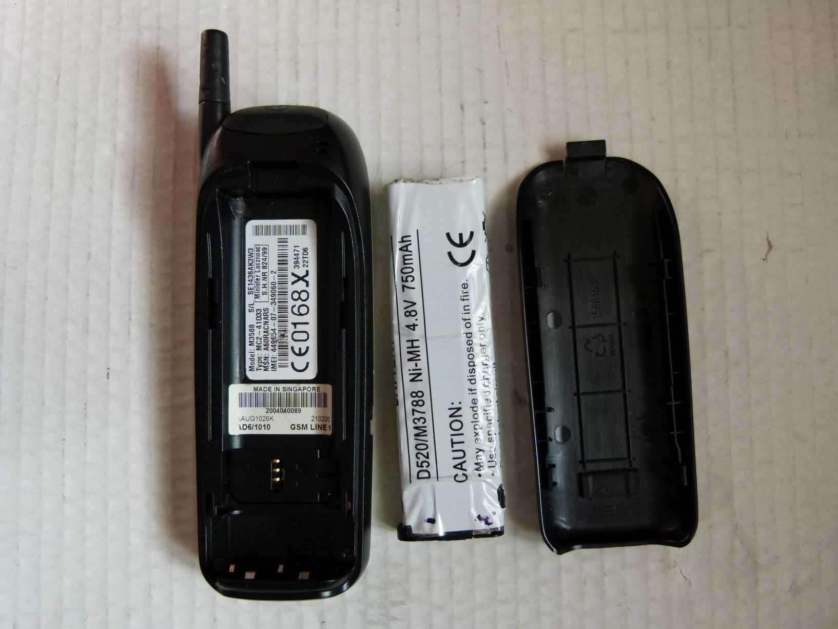 Telefon komórkowy Motorola M3588 + bateria