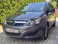 Opel Zafira 1.8 benzyna, perfekcyjny stan, 7-foteli