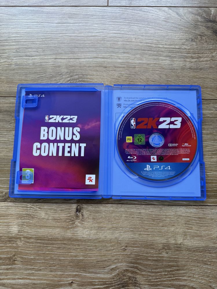 Gra NBA 2K23 2K 23 PlayStation 4 Ps4 Fat Slim Pro Ps5