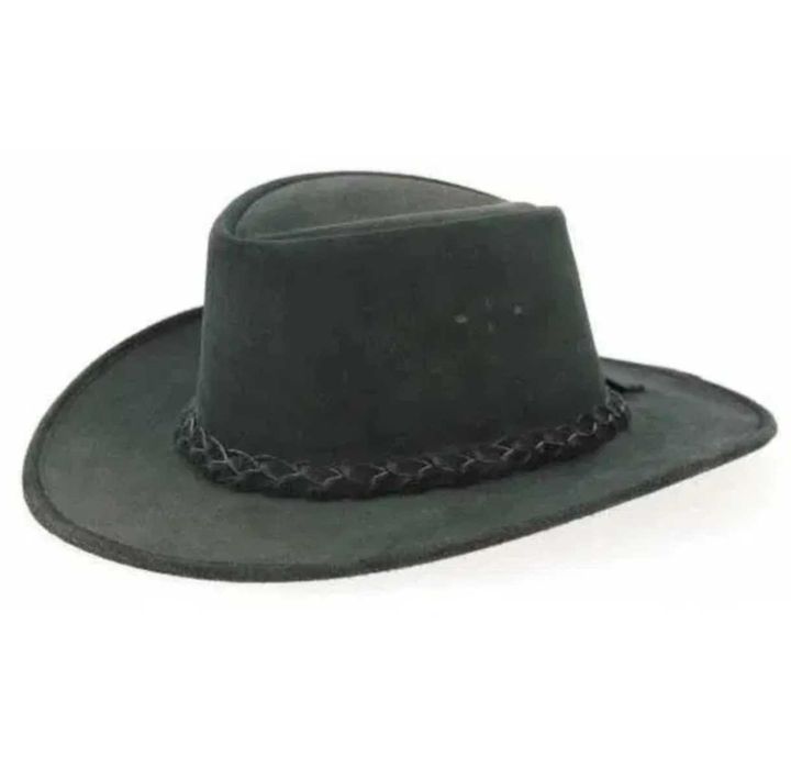 B.C. Hats капелюх р. S шкіряний ковбойський чорний коричневий шляпа