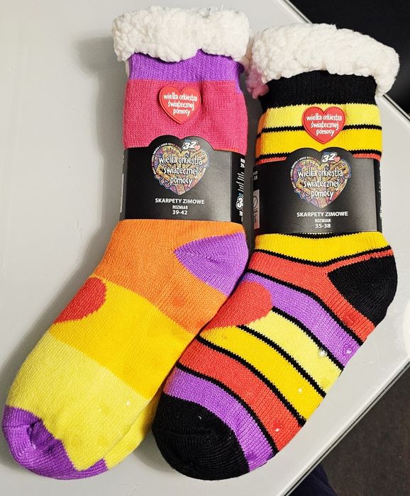 Nowe grube skarpety zimowe, 35/38 lub 39/42