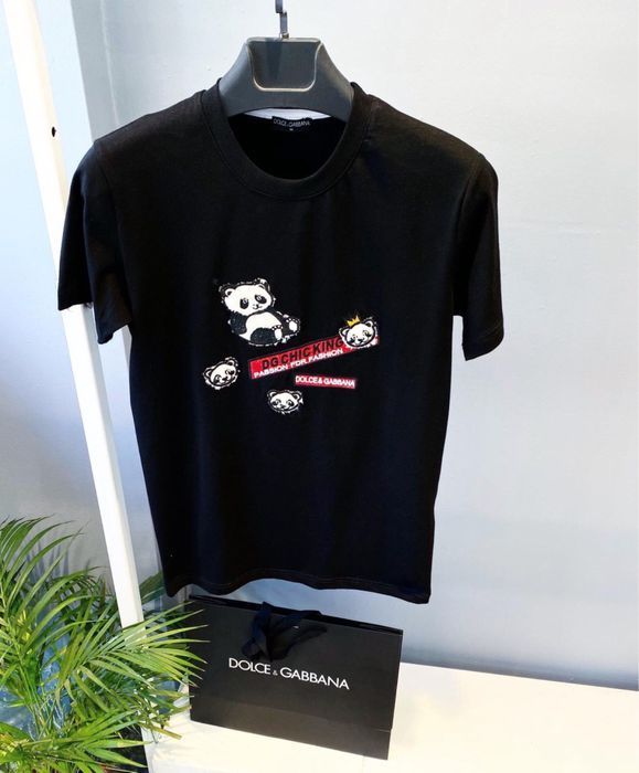 РАСПРОДАЖА! Футболка мужская Dolce Gabbana женская унисекс узор