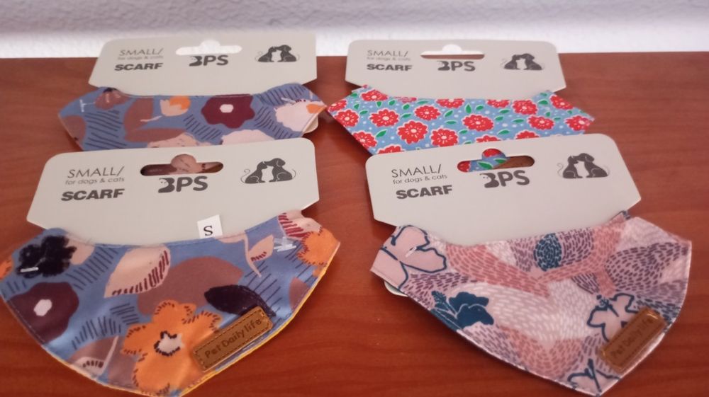 Acessórios para animais (cão e gato) novos