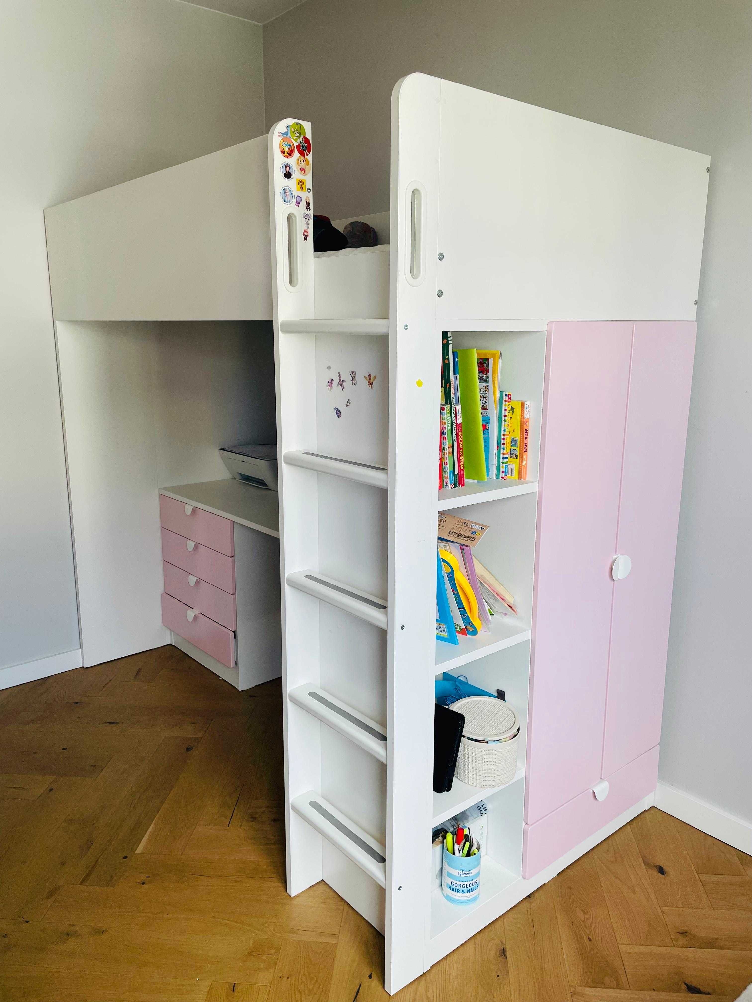 Łóżko piętrowe Smastad z Ikei na sprzedaż