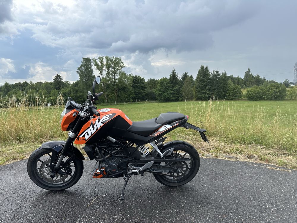 Motocykl Ktm duke 125
