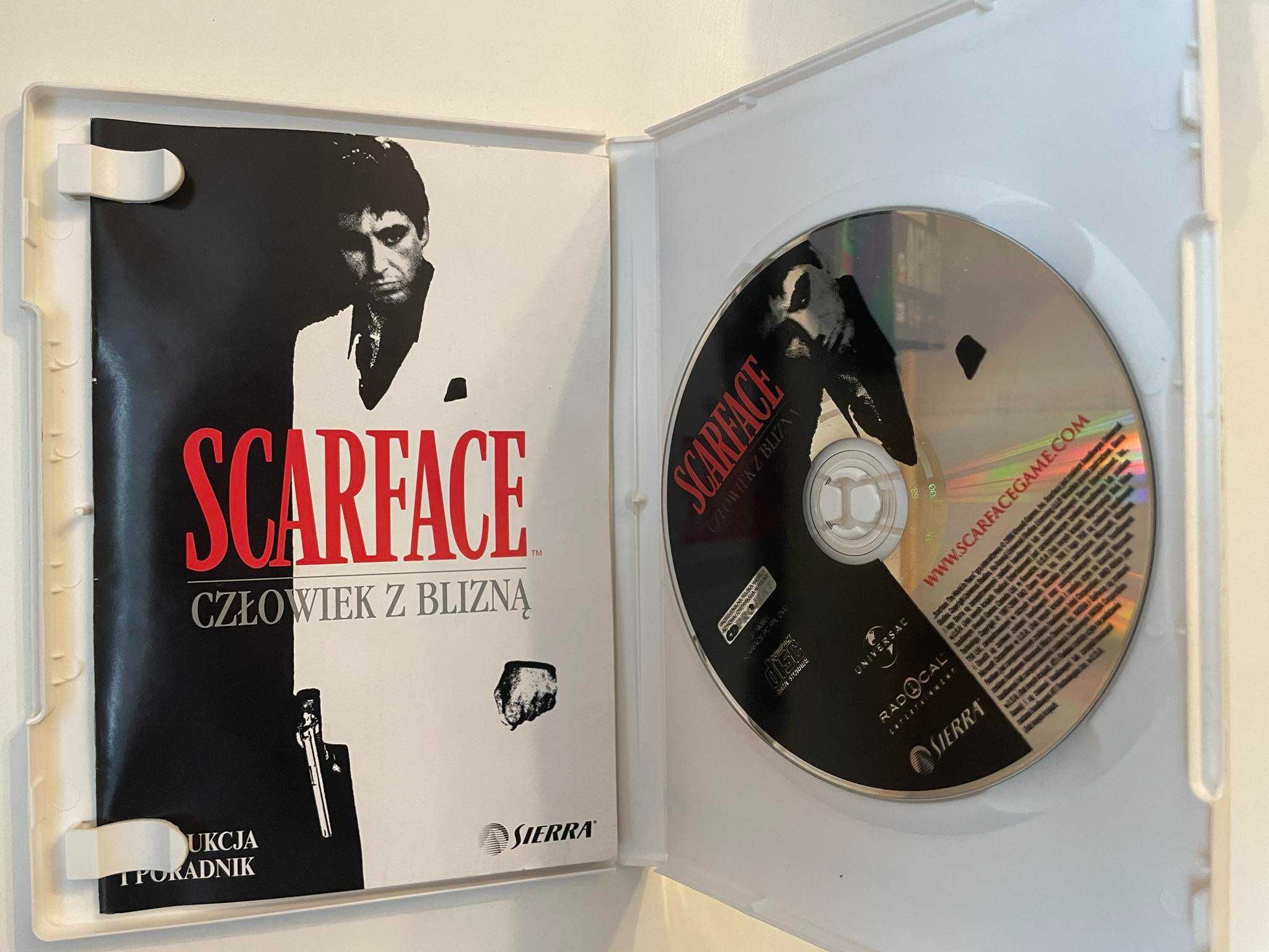 Człowiek z blizną Scarface Gra PC wersja PL