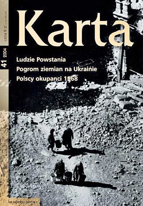 KARTA Kwartalnik historyczny 41/2004 - Ludzie Powstania, Pogrom ziemia