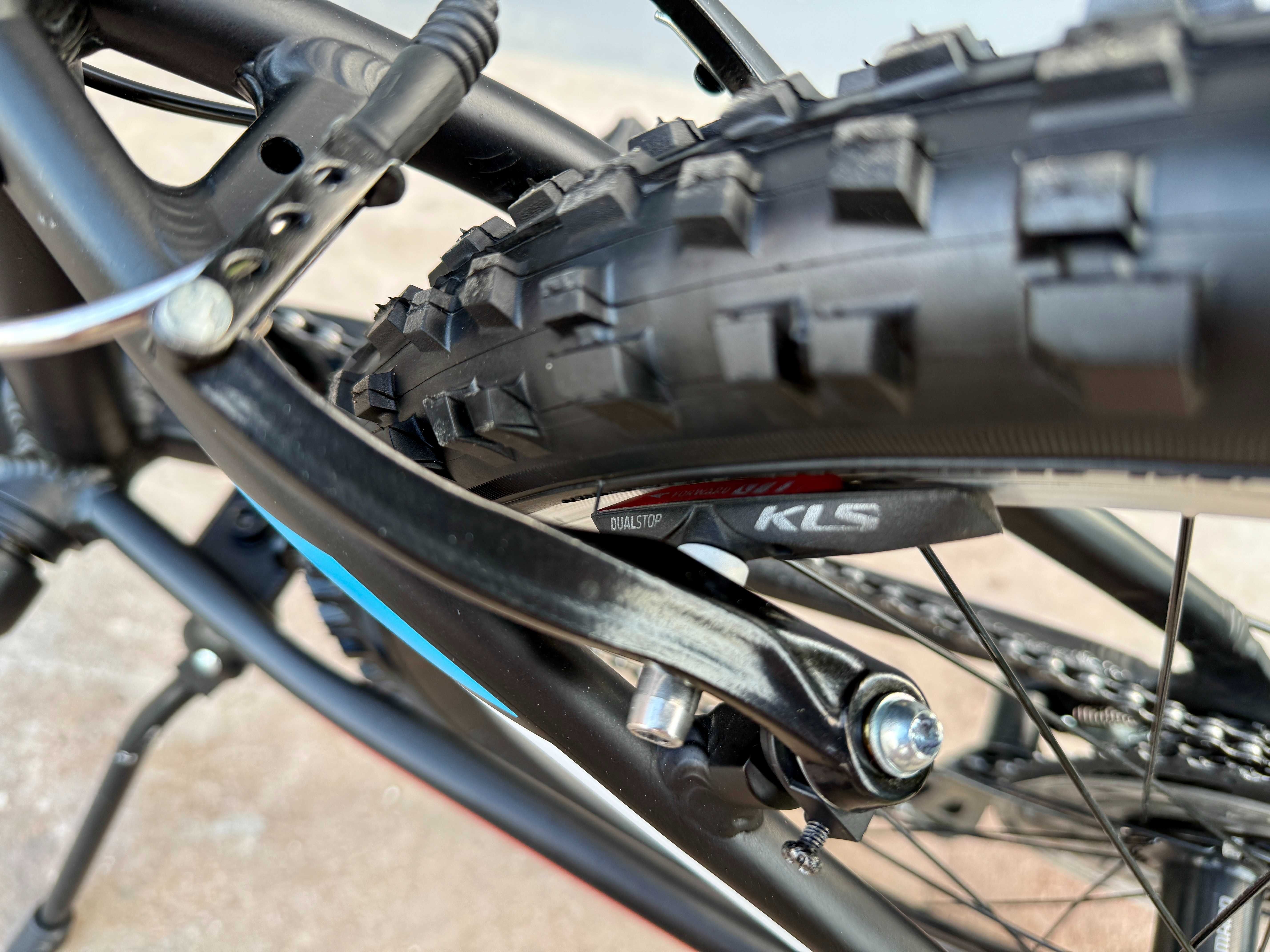 Rower Unibike Raptor 24|Rama Alu|Shimano|Kenda|1x8|Skok Widelca 50mm|