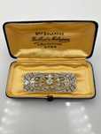 Broszka 3,40ct Art Deco z naturalnymi diamentami brylantami