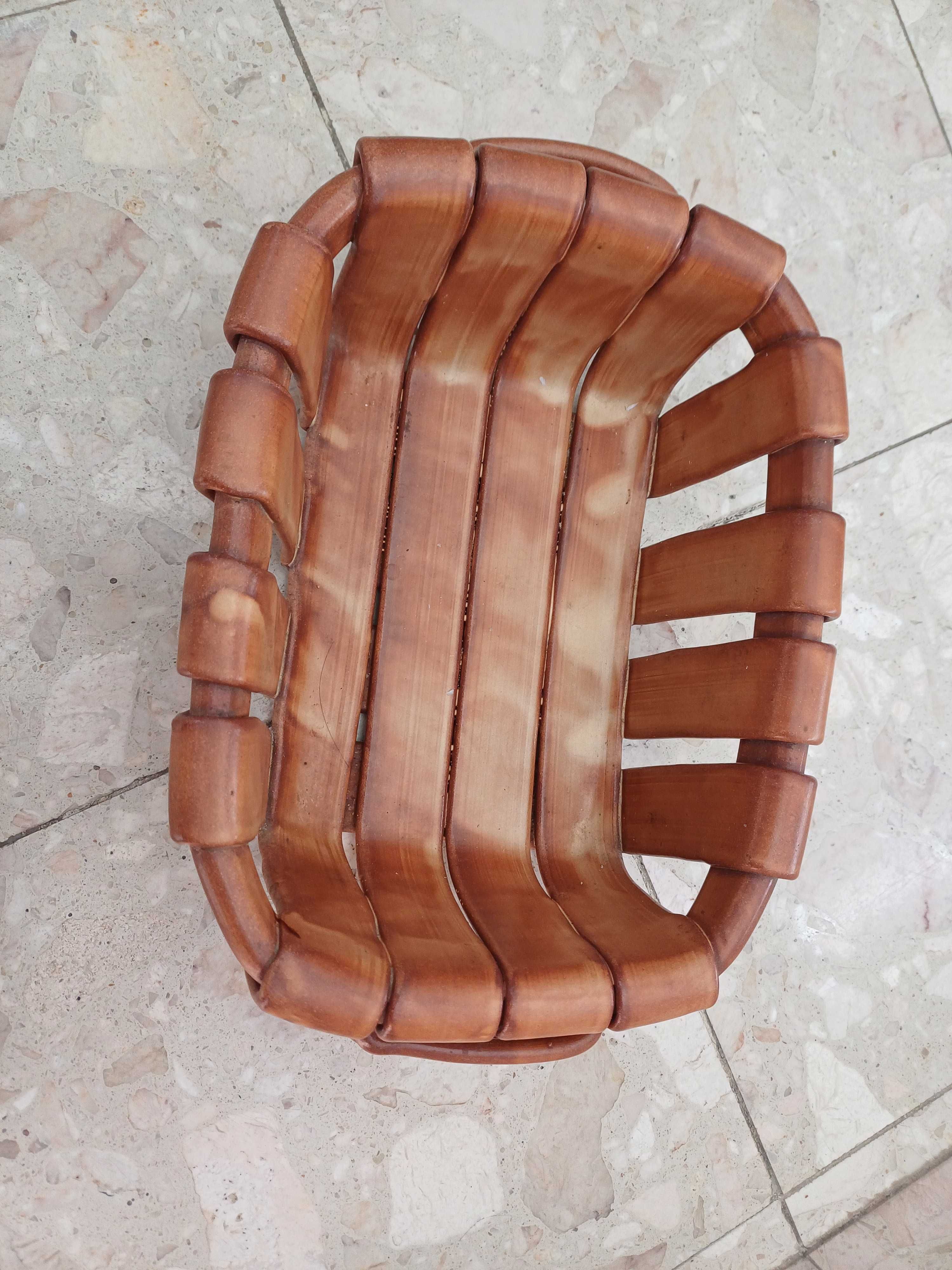cesta cerâmica  decorativa