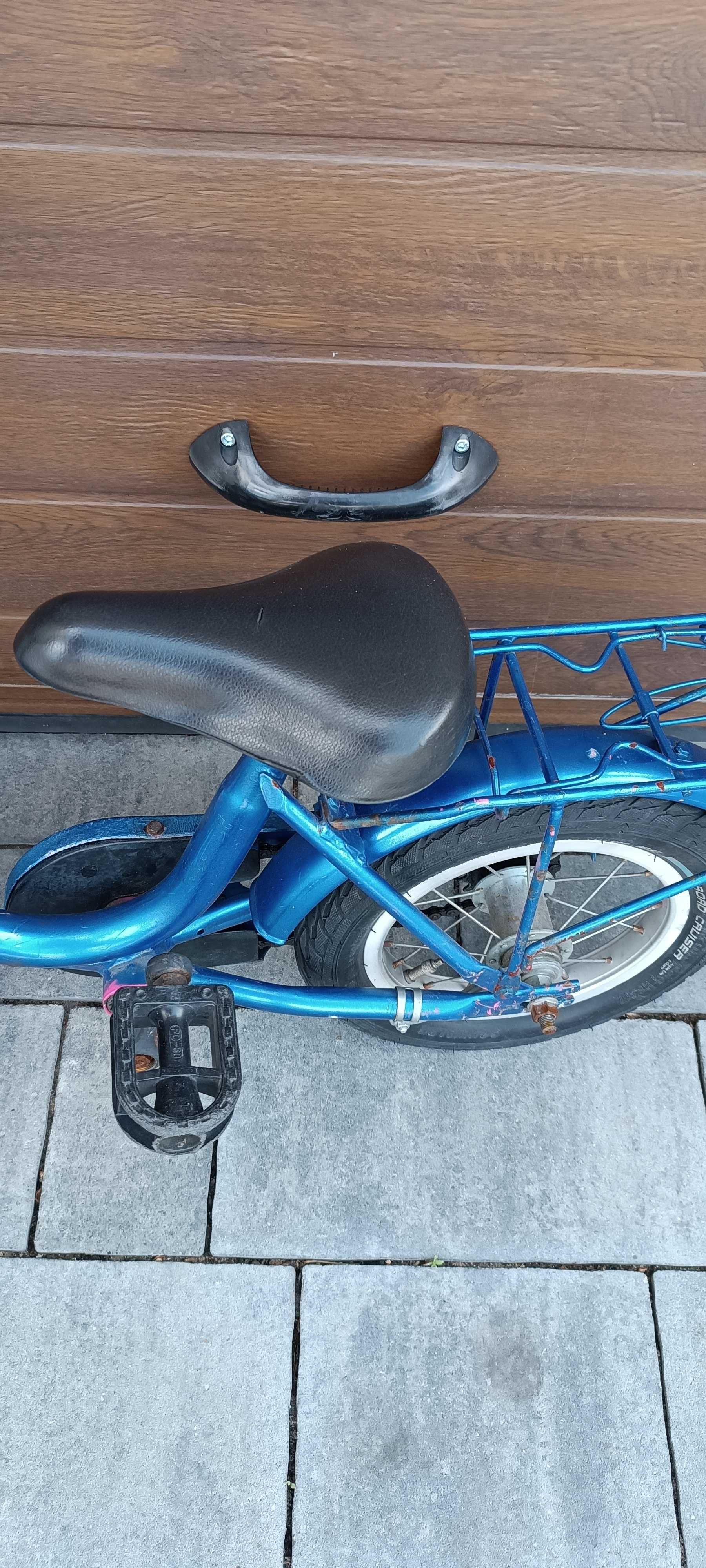 Rowerek dziecięcy 12 cali niebieski