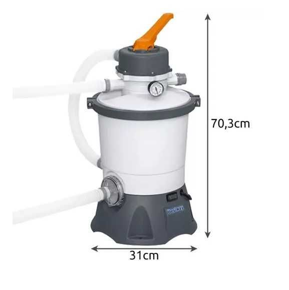 Pompa piaskowa do basenów 3028 l/h 85W 32mm