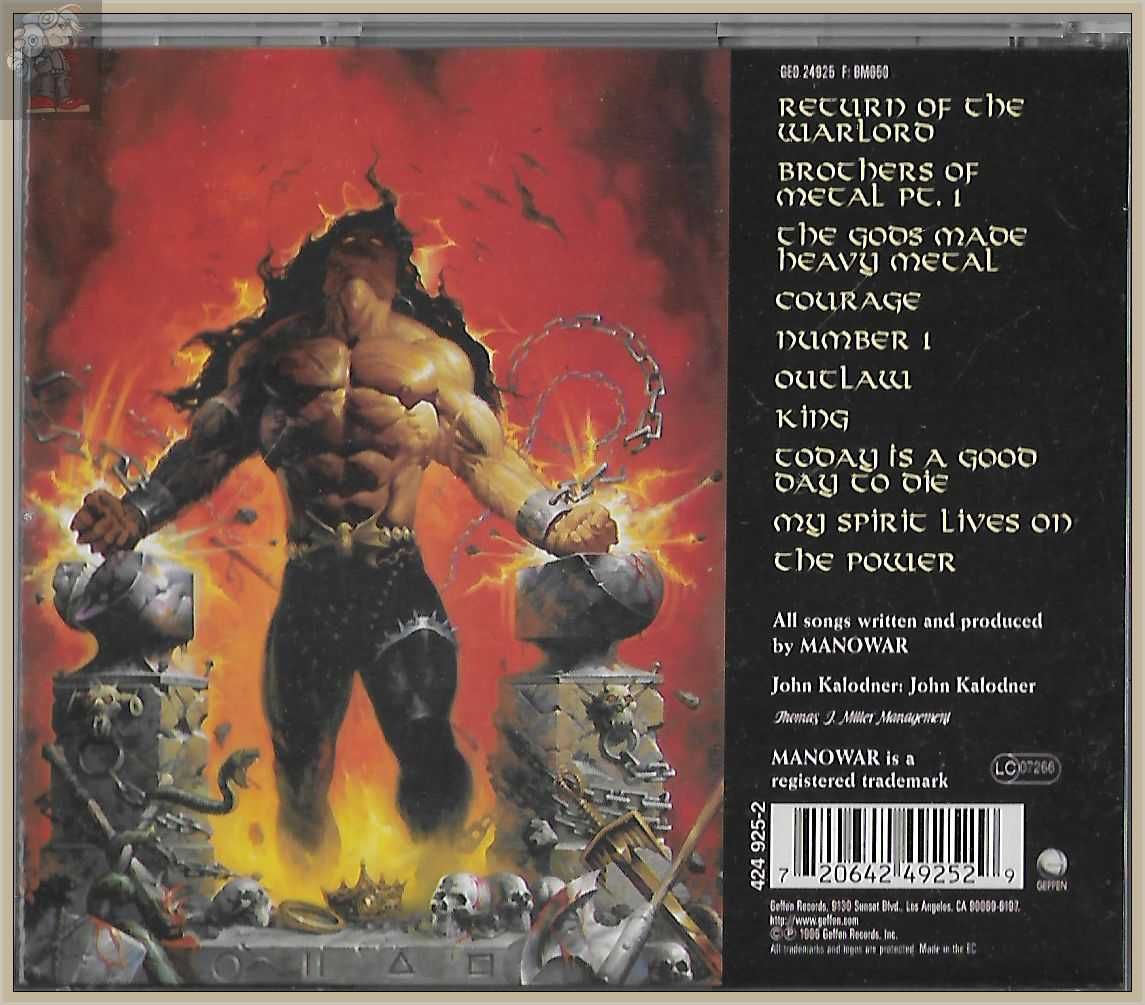 Manowar - Louder Than Hell (Album, CD)