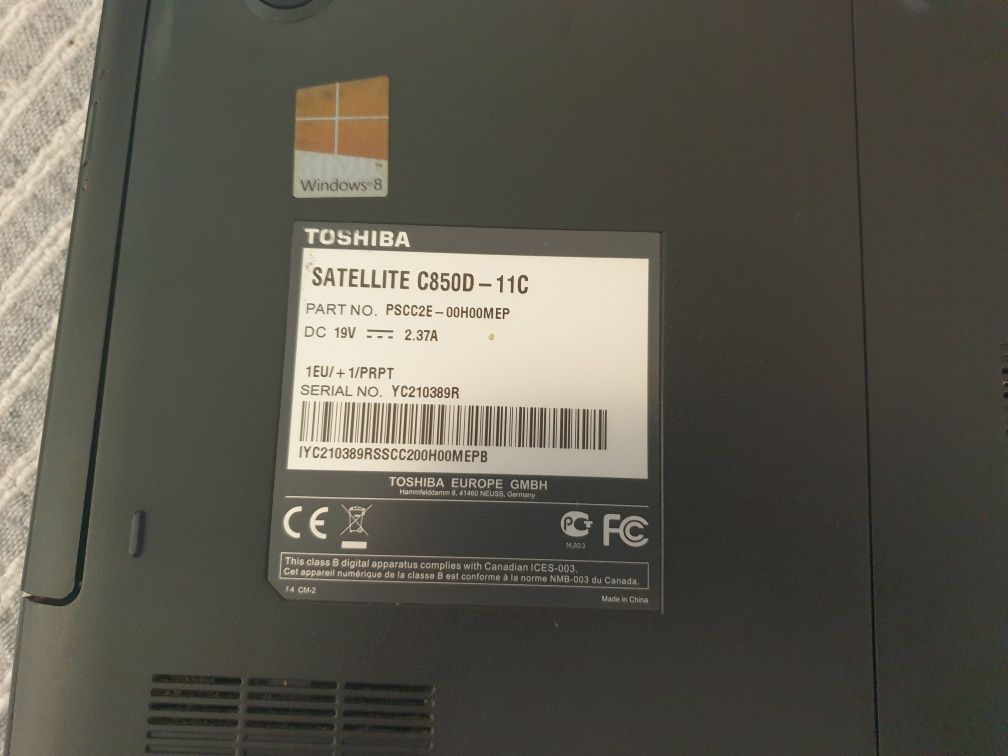 Toshiba Satéllite c850d 11c