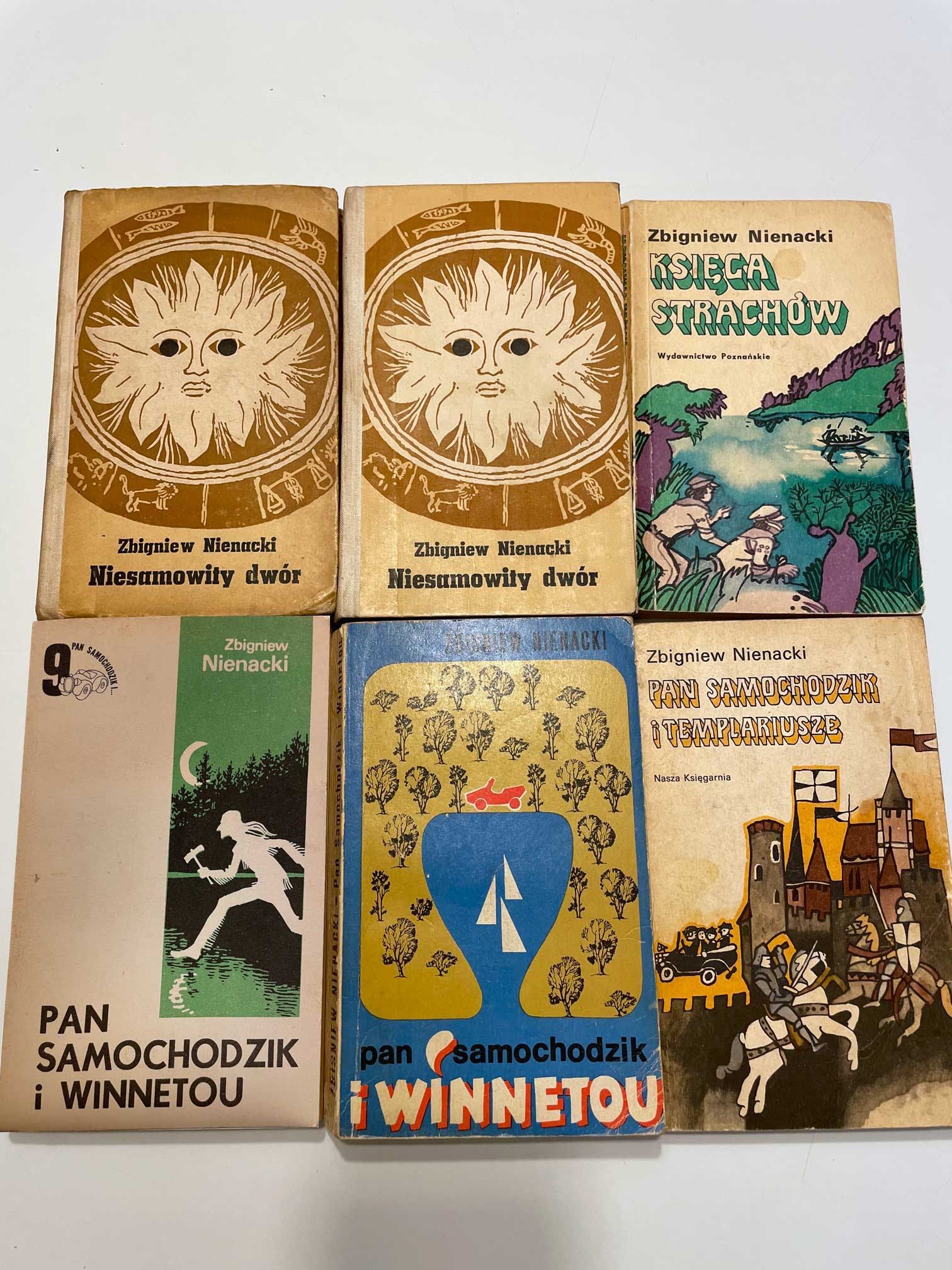 Nienacki. Pan Samochodzik. Stare wydania, zestaw. Templariusze...