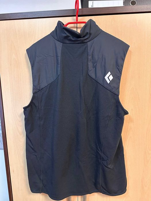 Kamizelka Black Diamond First Light Hybrid Vest - black/black XL