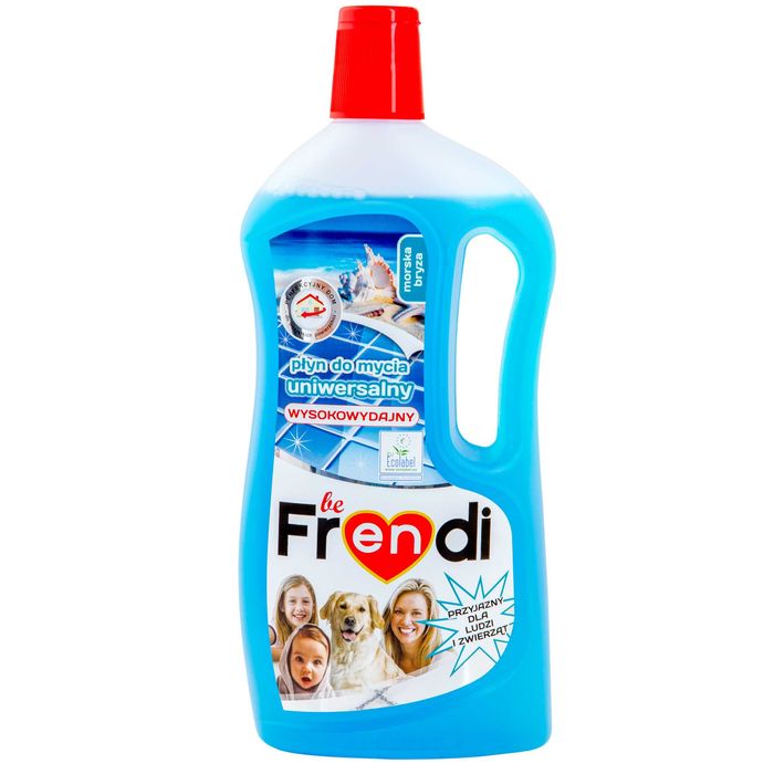 Płyn uniwersalny be Frendi do podłóg Morska Bryza 1l