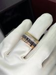 Кольцо в стиле Boucheron Желтое, розовое, белое золото 750 проба