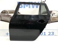BMW E61 E60 Задня Ліва Дверь Універсал 668 Schwarz 2 Чорні Двері Е61